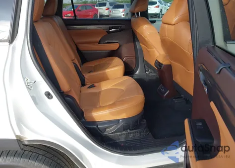 2021 Toyota Highlander Hybrid Platinum из США, поврежденный, VIN 5TDEBRCH5MS052815